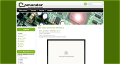 Desktop Screenshot of comanderinformatica.net