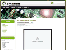Tablet Screenshot of comanderinformatica.net